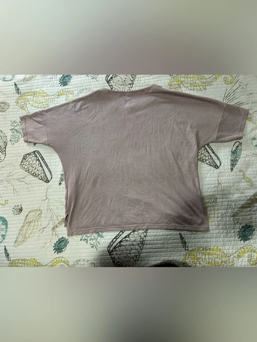 Nike Women’s Dusty Pink Short-Sleeve Crew Tee